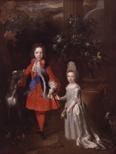 Portrait of Prince James Francis Edward Stuart and Princess Louisa Maria Theresa Stuart